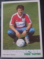 Hermann Stessl - handsignierte FCZ Autogrammkarte -FC Zürich