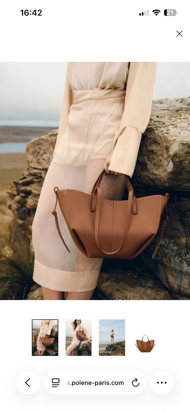 Polène Borse da donna: Neue Polene Tasche Cyme mini Camel – Nuovo (secondo la descrizione) da Epsach venduto da has_s27w 3