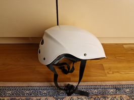Skatehelm, Velohelm - Grösse 56-58cm - weiss