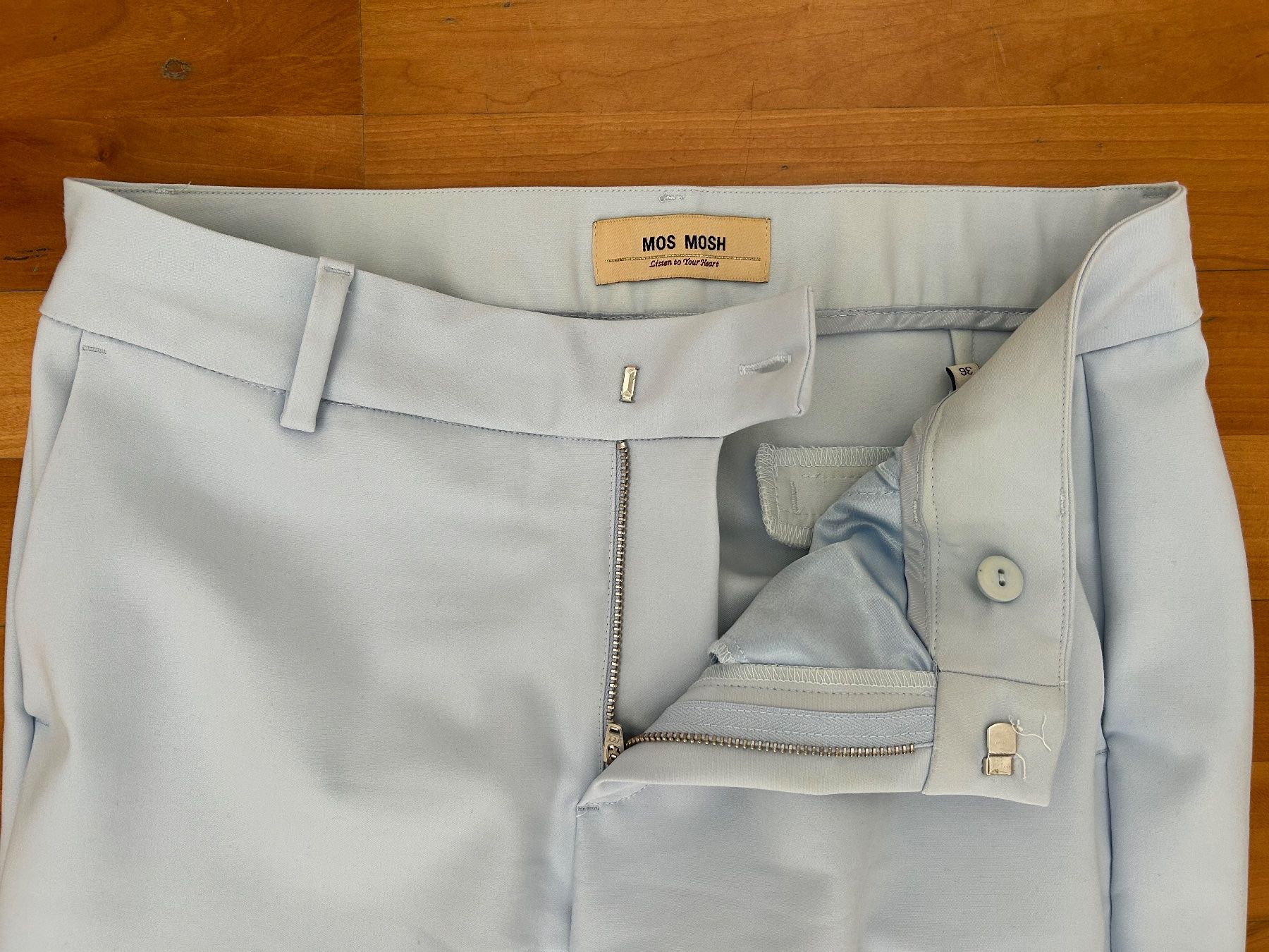 Mos mosh Pantaloni: Mos Mosh Hose mit Bügelfalte – Usato da Meggen venduto da stella195 3