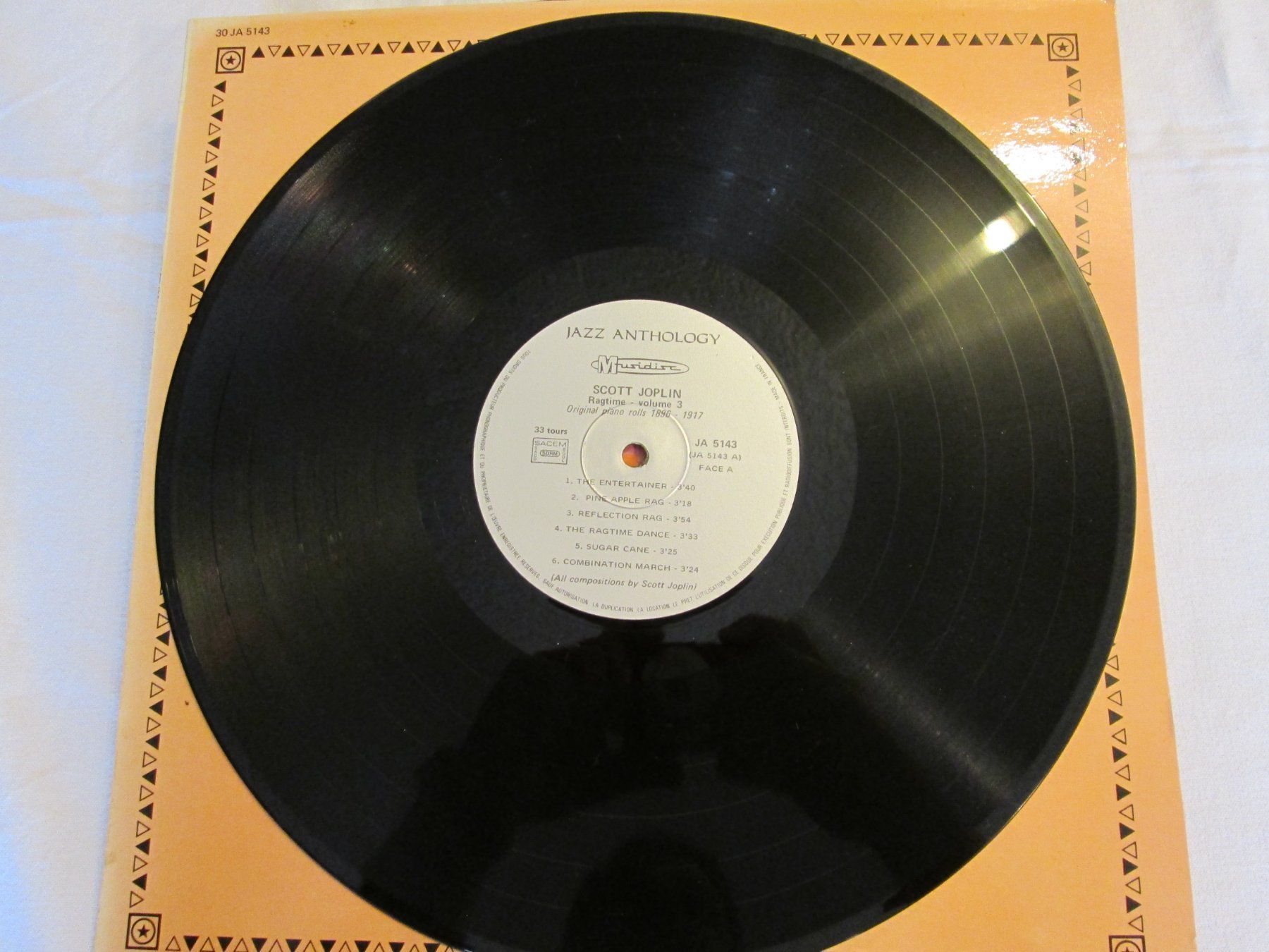 Schallplatten: Scott Joplin - Ragtime Vol.3 - Vinyle 33T – Gebraucht aus la Chaux-de-Fonds von Lampe 1