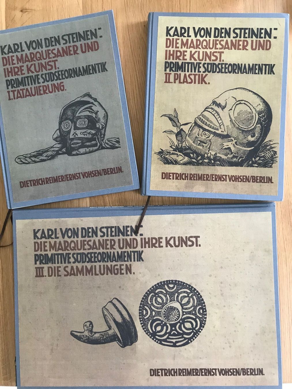 neu-die-marquesaner-ihre-kunst-3-b-cher-karl-von-den-steinen-neu-und