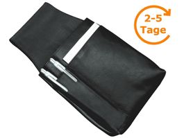 Gürteltasche für Kellner, Leder, schwarz