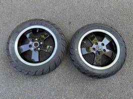 Original Vespa GTS 300 ABS Räder 12", vorne und hinten