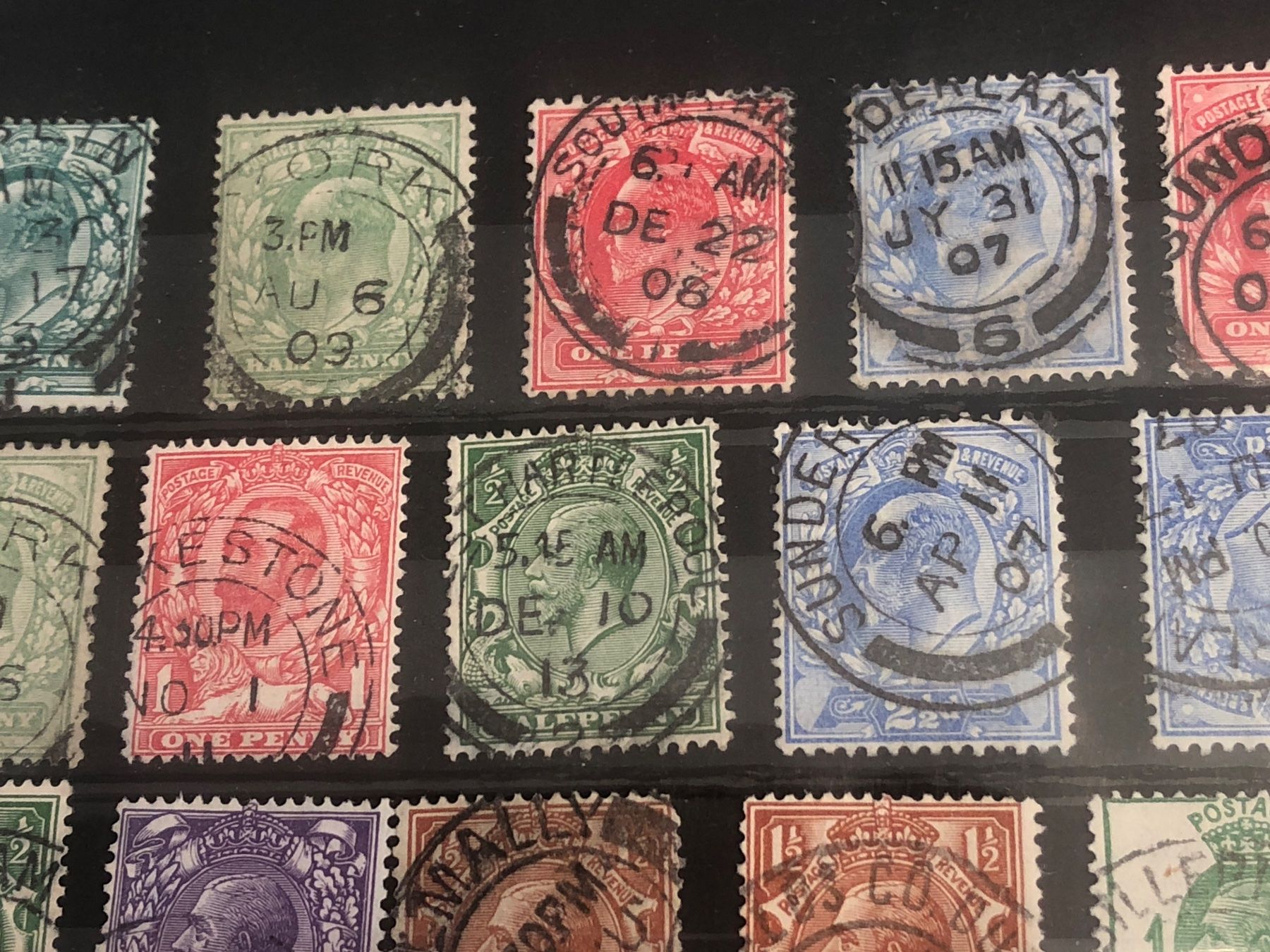 Alle Briefmarken: British Stamps with nice cancellations! – Gebraucht aus Winterthur von SchatzchischtliWinti 5