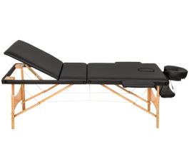 Tectake 3-Zonen Massageliege | Klappbar | inkl. Zubehör