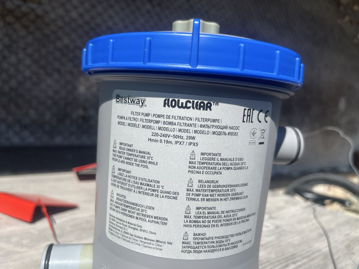 Bestway Accessori per Piscine: Pool Pumpe Bestway – Usato da Ruswil venduto da S76 1