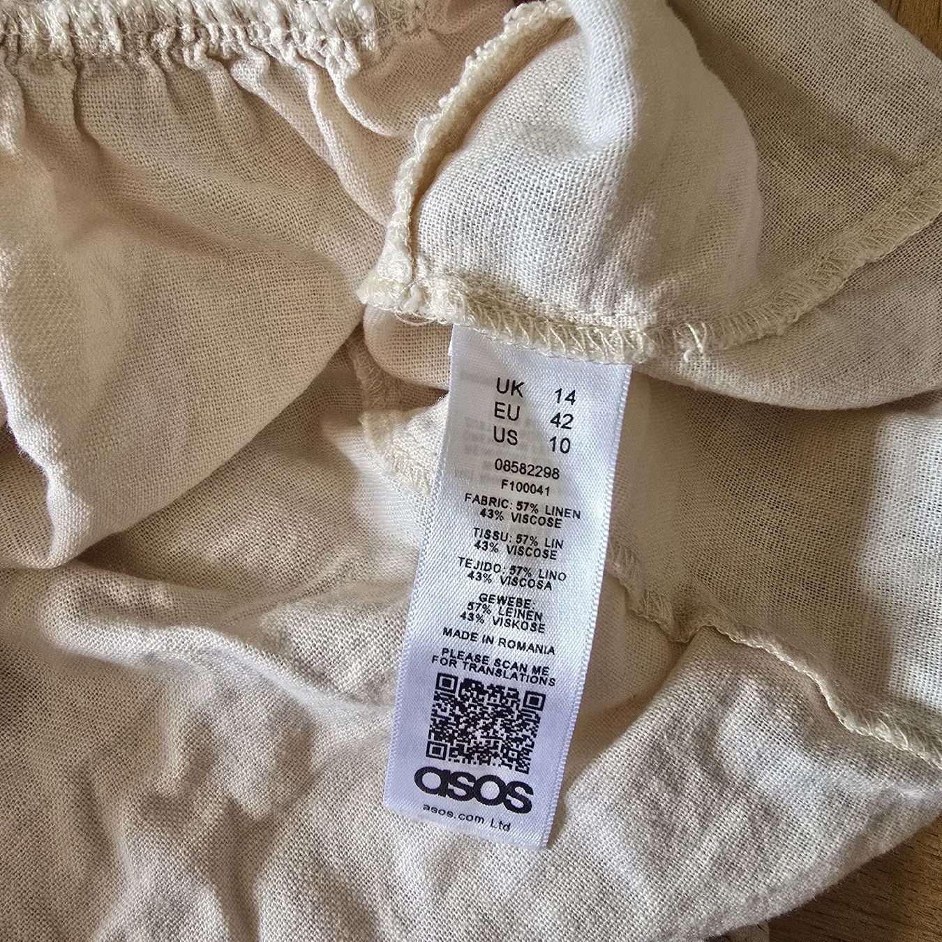 Asos Tops: ASOS Linen-Blend Crop Top – Gebraucht aus Basel von DaniJohni 2