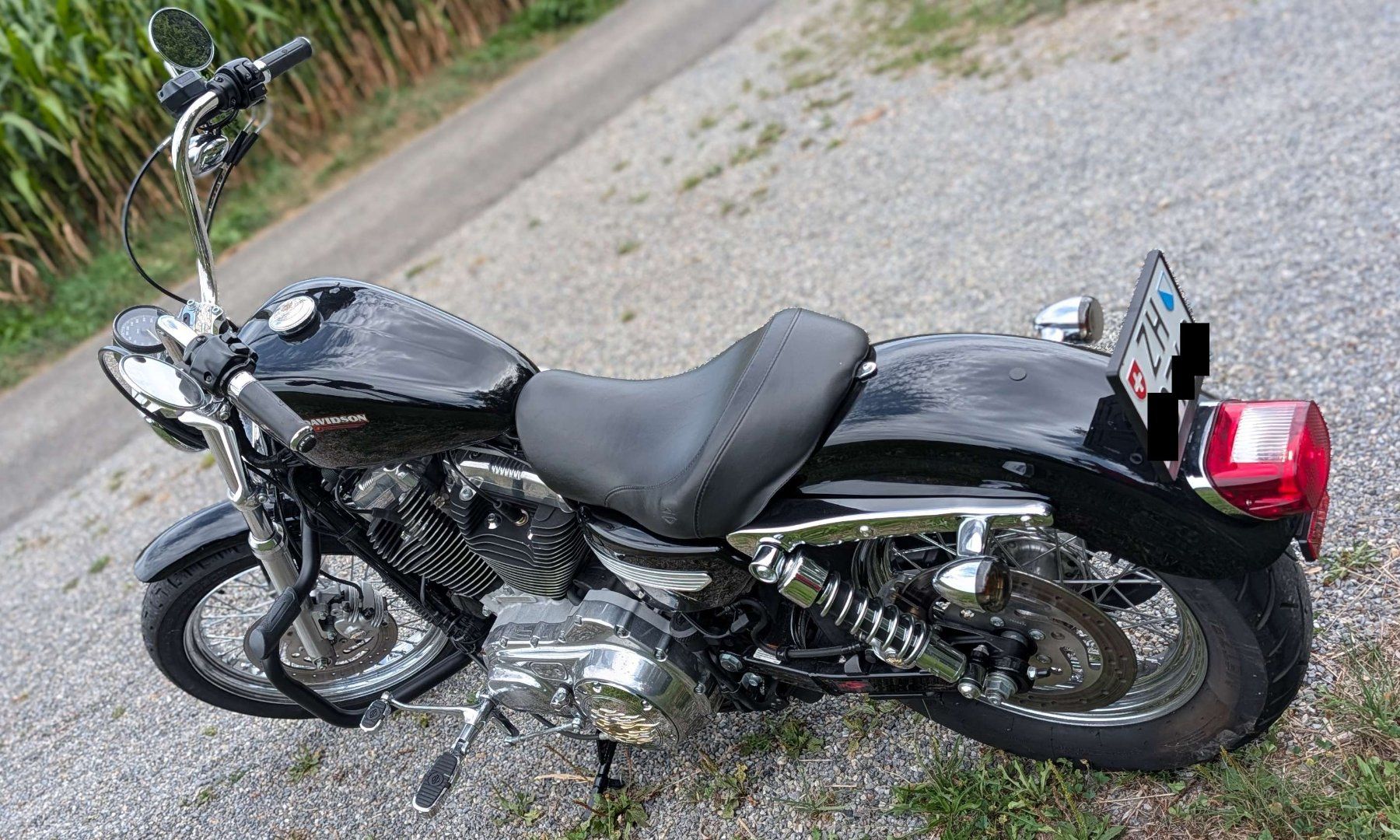 Harley-Davidson Chopper: Harley Davidson XL883 L, 2006 – Usato da Bonstetten venduto da mh2_d8k5 1