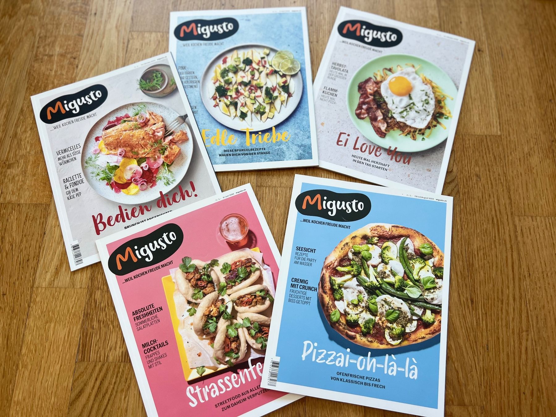 Libri: 5x Migusto Zeitschriften – Usato da Glattpark(Opfikon) venduto da ste_n99y