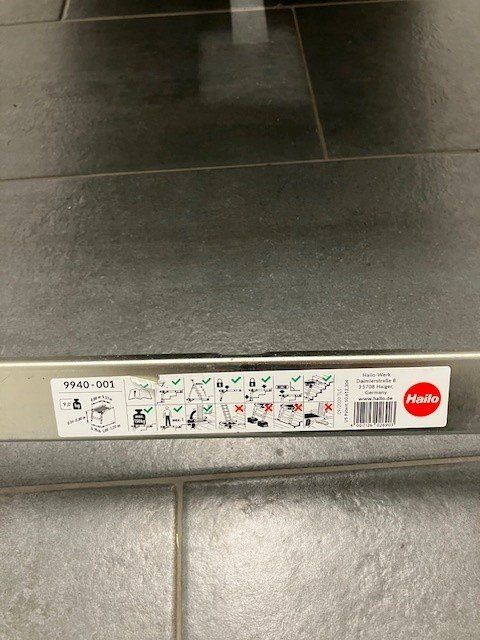 Altro in Decorazioni & Accessori: Treppenpodest Hailo 90x60 – Usato da Bazenheid venduto da inf_8kdv 2