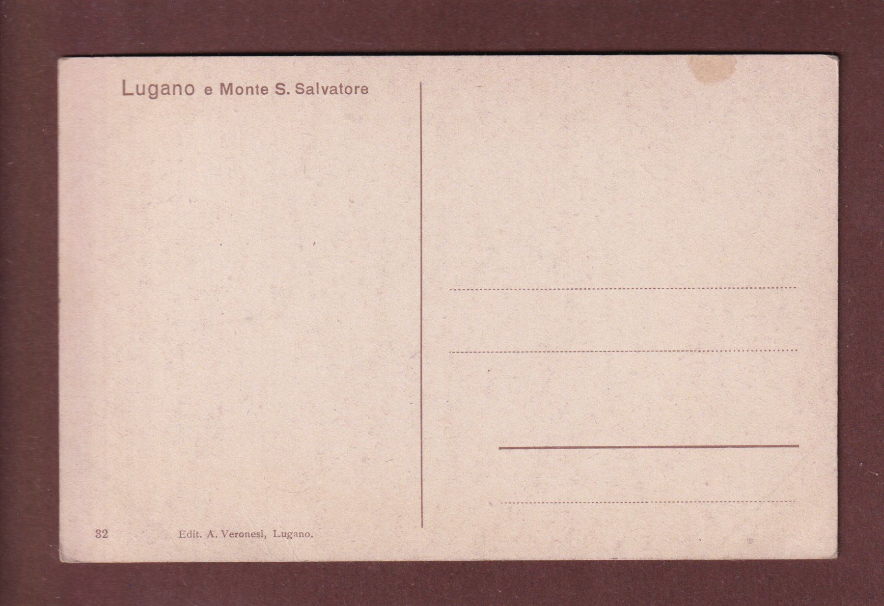Cartoline postali: LUGANO e Monte San Salvatore – Usato da Pully venduto da nicecards-shop 1