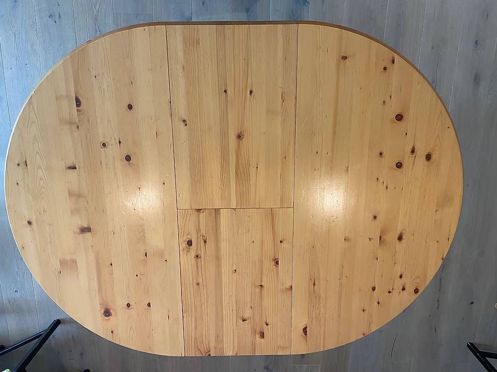 Tische: table ronde 120 cm extensible  – Gebraucht aus Charmey (Gruyère) von ste_6kc6