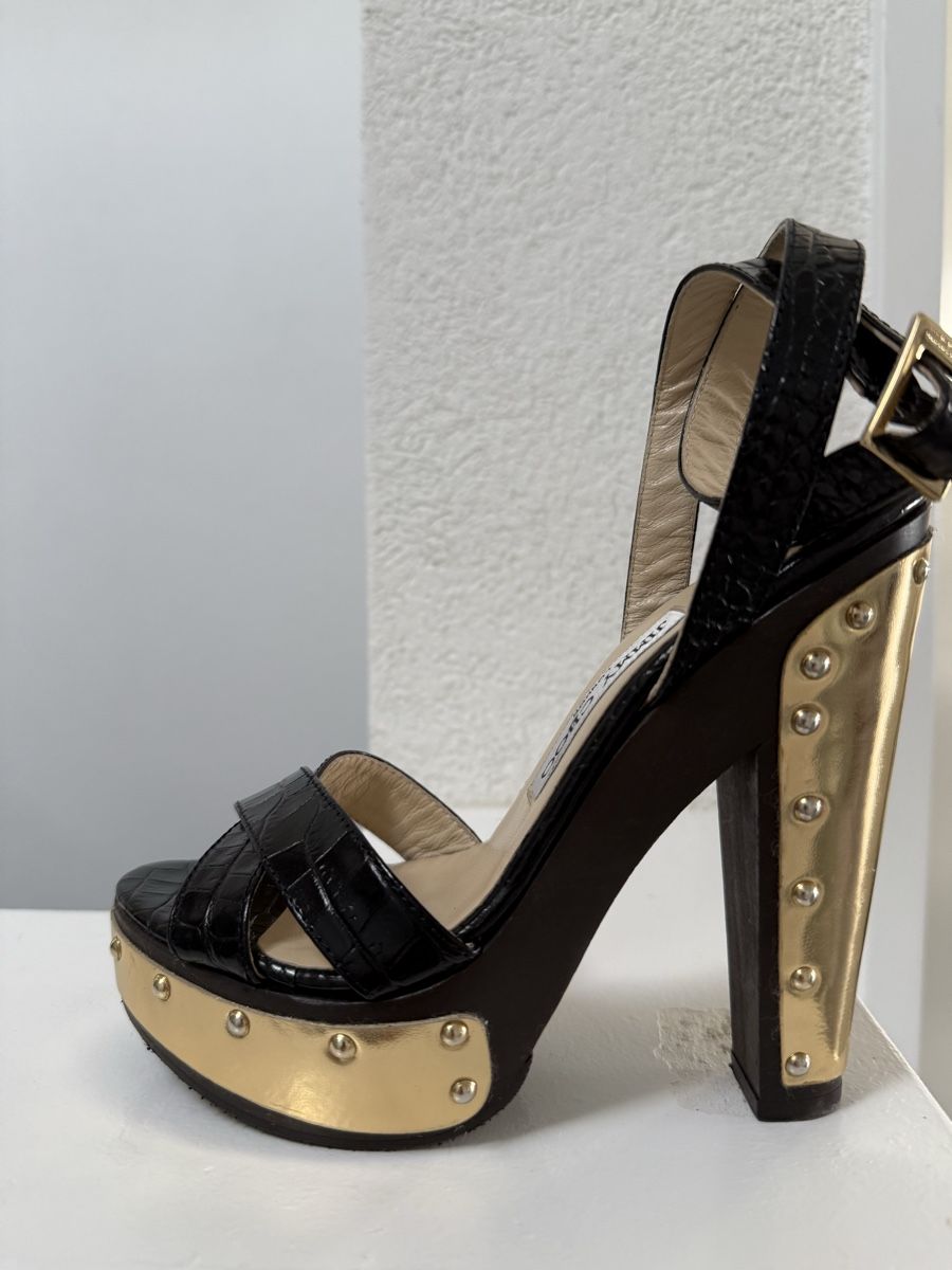 Jimmy Choo Damenschuhe: Jimmy Choo Plateu Sandalen – Neu (gemäss Beschreibung) aus Buchs ZH von KittyInStyle 3