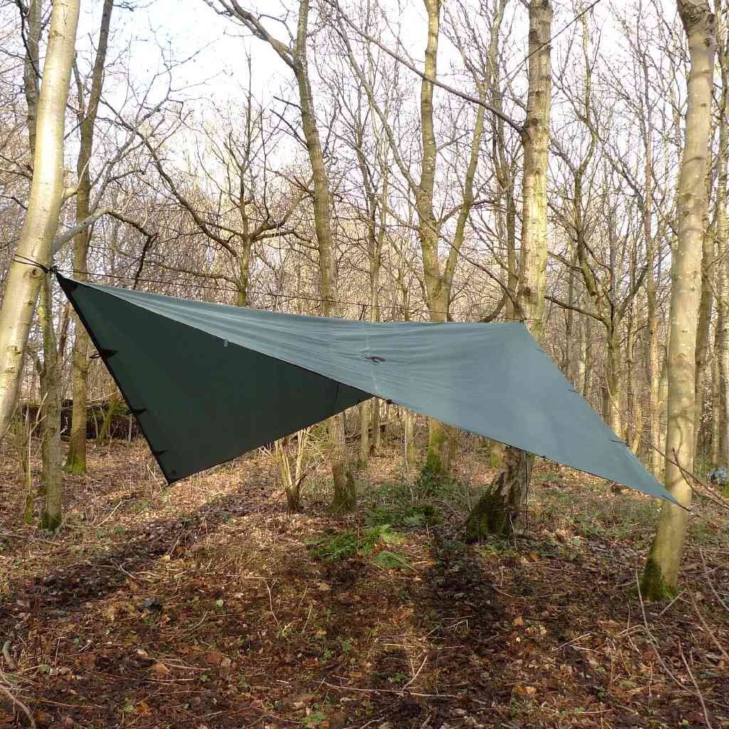 DD Hammocks Altro per Esercito: DD Hammocks DD Tarp 3,5 x 3,5 m olive gr – Nuovo e nell'imballaggio originale da Tulln venduto da HaengemattenShop