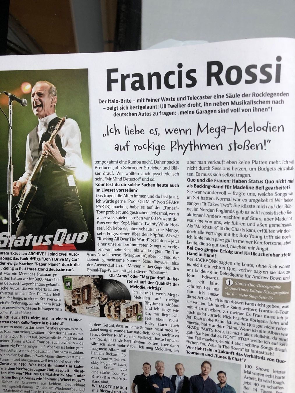 Revues & Magazines: FOREIGNER – D'occasion à Aeschi SO par Stones55 4