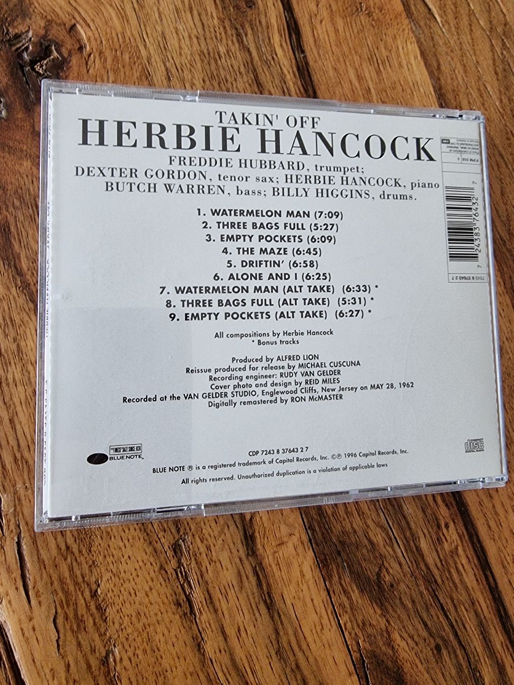 CD: HERBIE HANCOCK TAKIN' OFF – Nuovo (secondo la descrizione) da Zofingen venduto da Tinpan 3