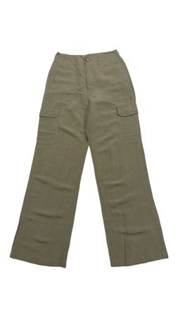 Forever Young The Label Cargo Hose S olivgrün Leinen