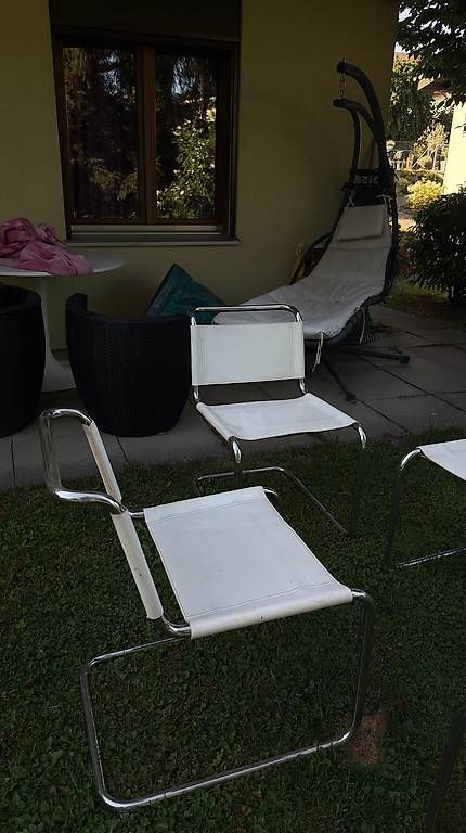 Sedie: Vintage Freischwinger aus echtem Leder – Usato da Meggen venduto da rap_cyf9 2
