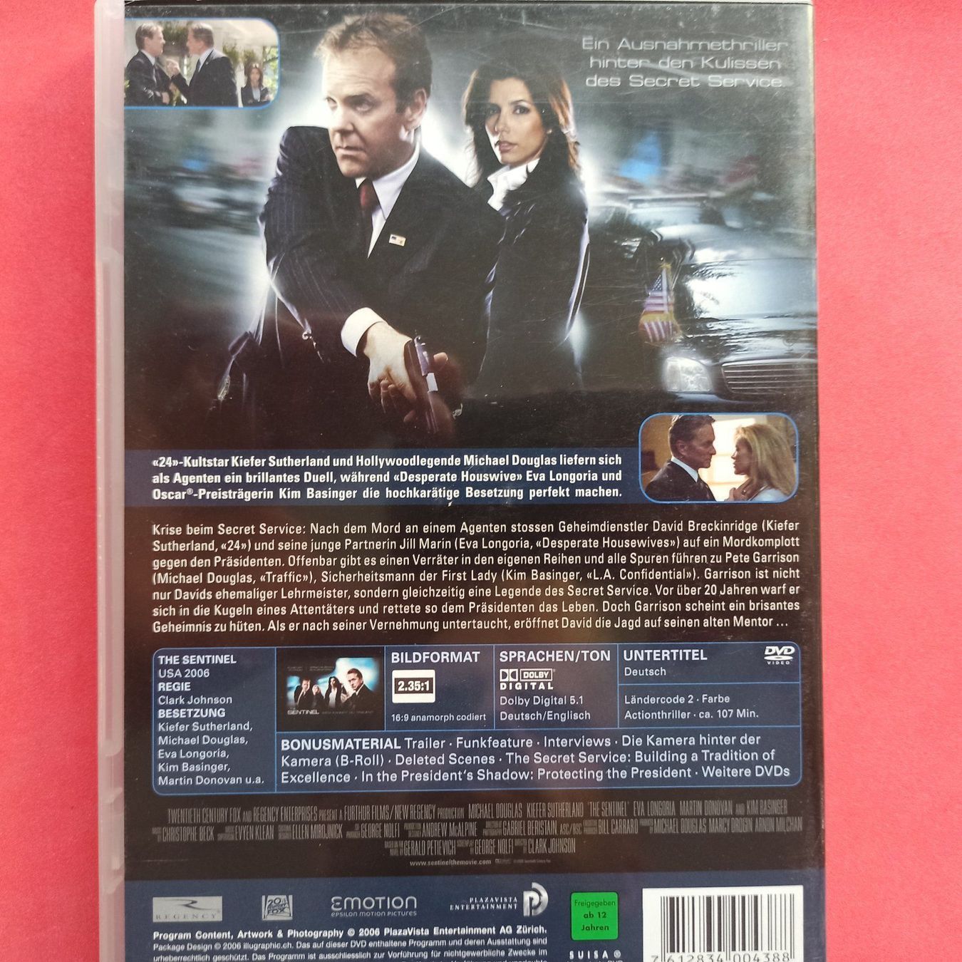 Tutti i DVDs: The Sentinel - Wem kannst du trauen? – Usato da Dübendorf venduto da kb86_MOVIE 1