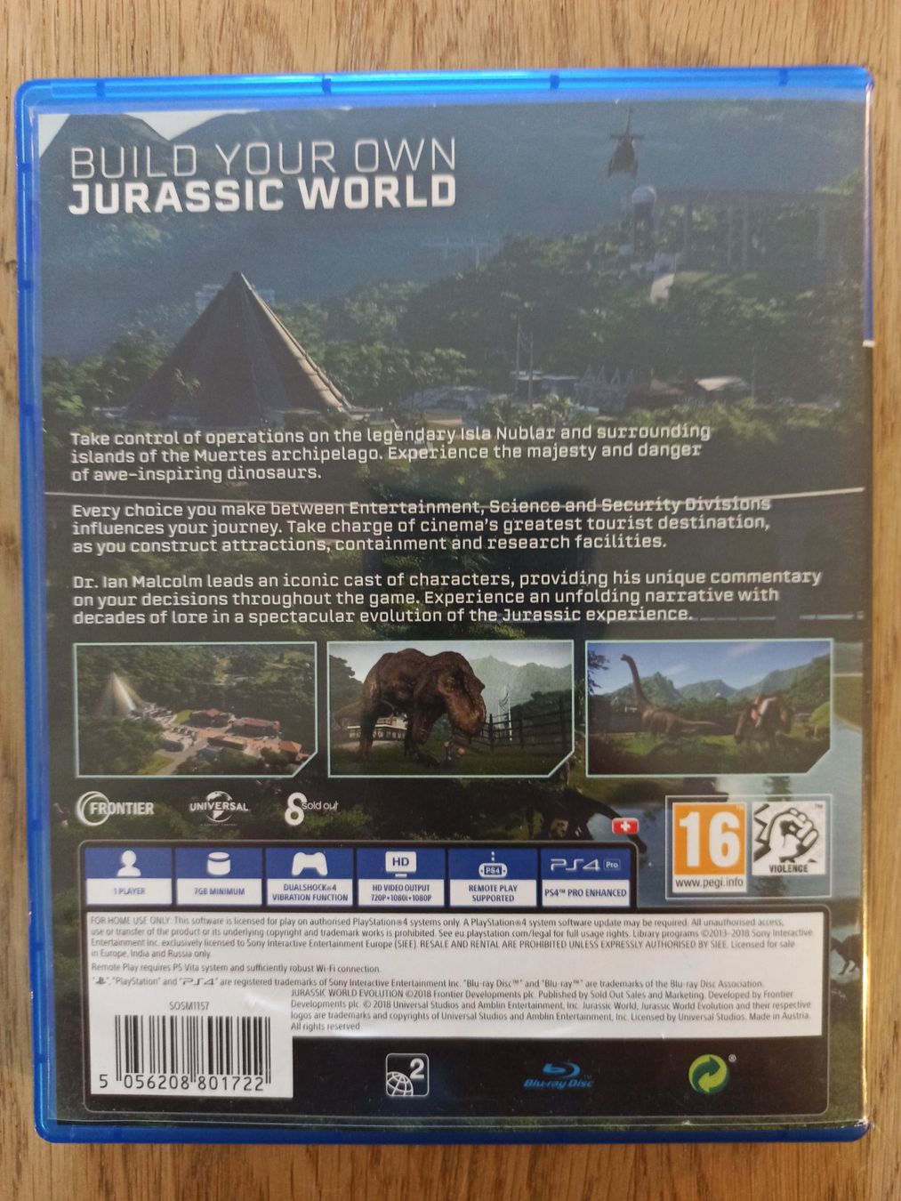 Giochi: Jurassic World Evolution PS4 / PS5 – Usato da Oberweningen venduto da mar_87mx 1