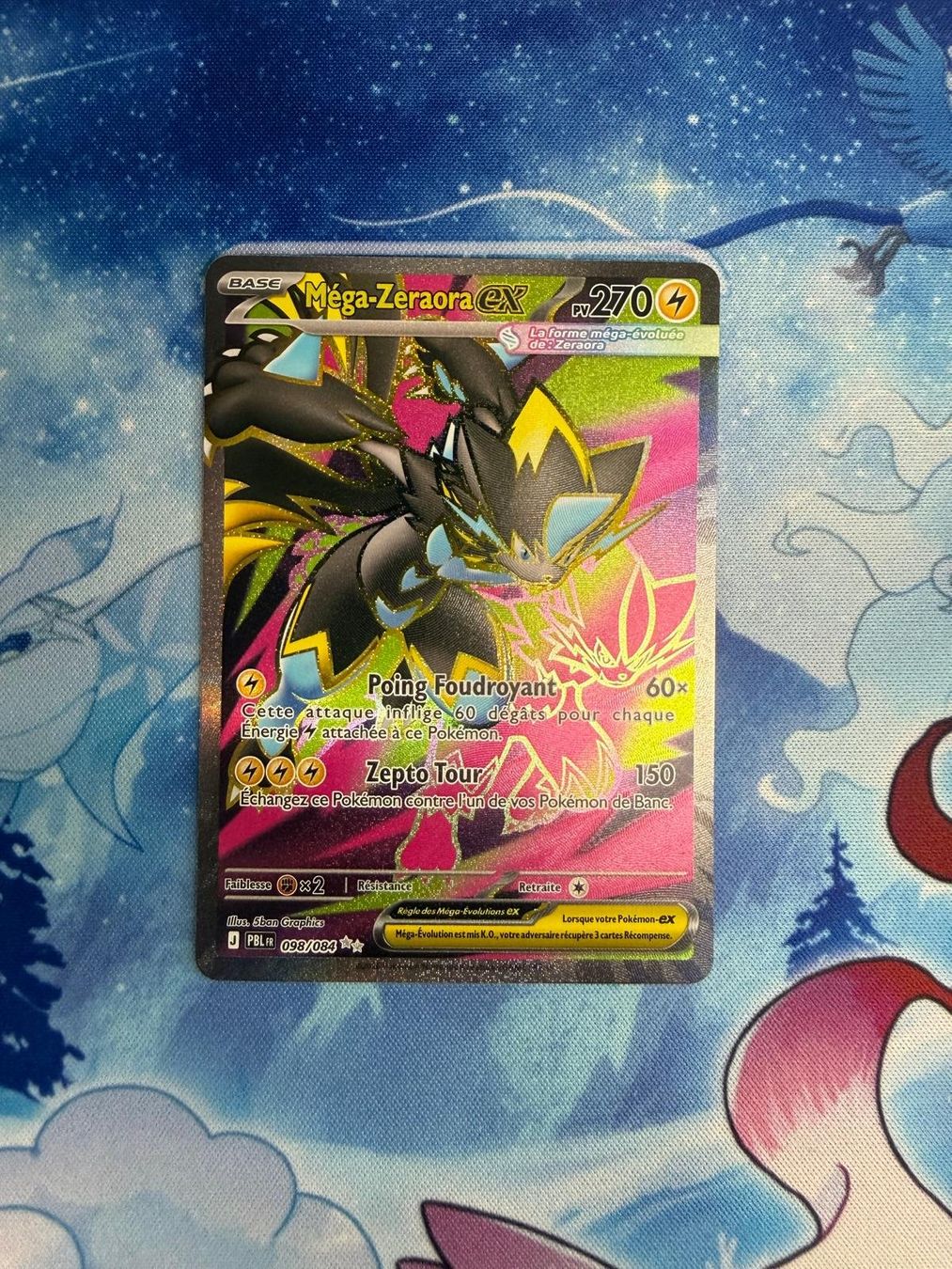Pokémon Cartes à collectionner: Méga-Zeraora FA - PBL 098 FR – Neuf (Voir description) à Courgenay par ScamBoxOff