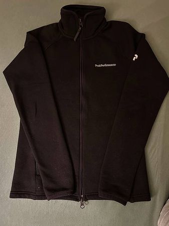 Veste polaire Peak Performance noire, taille XS, parfait! 