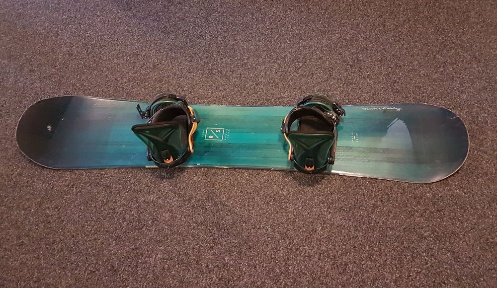 Snowboard RIDE Baretta, 146 cm mit Bindung 4