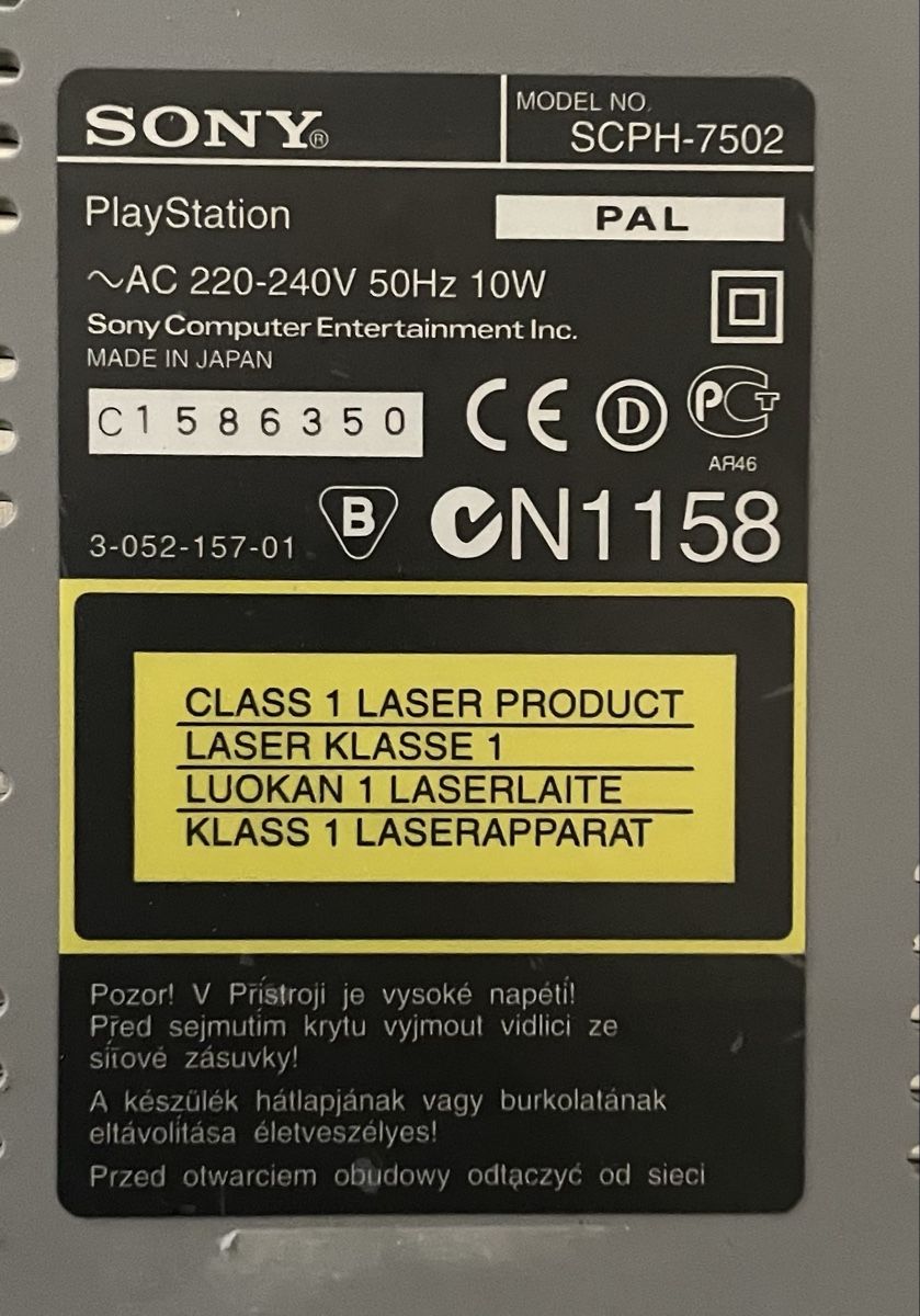 Sony Console: SONY PLAYSTATION 1 mit SPIELE – Usato da Plons venduto da wartauchris 7