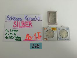 Schönes Konvolut SILBER!