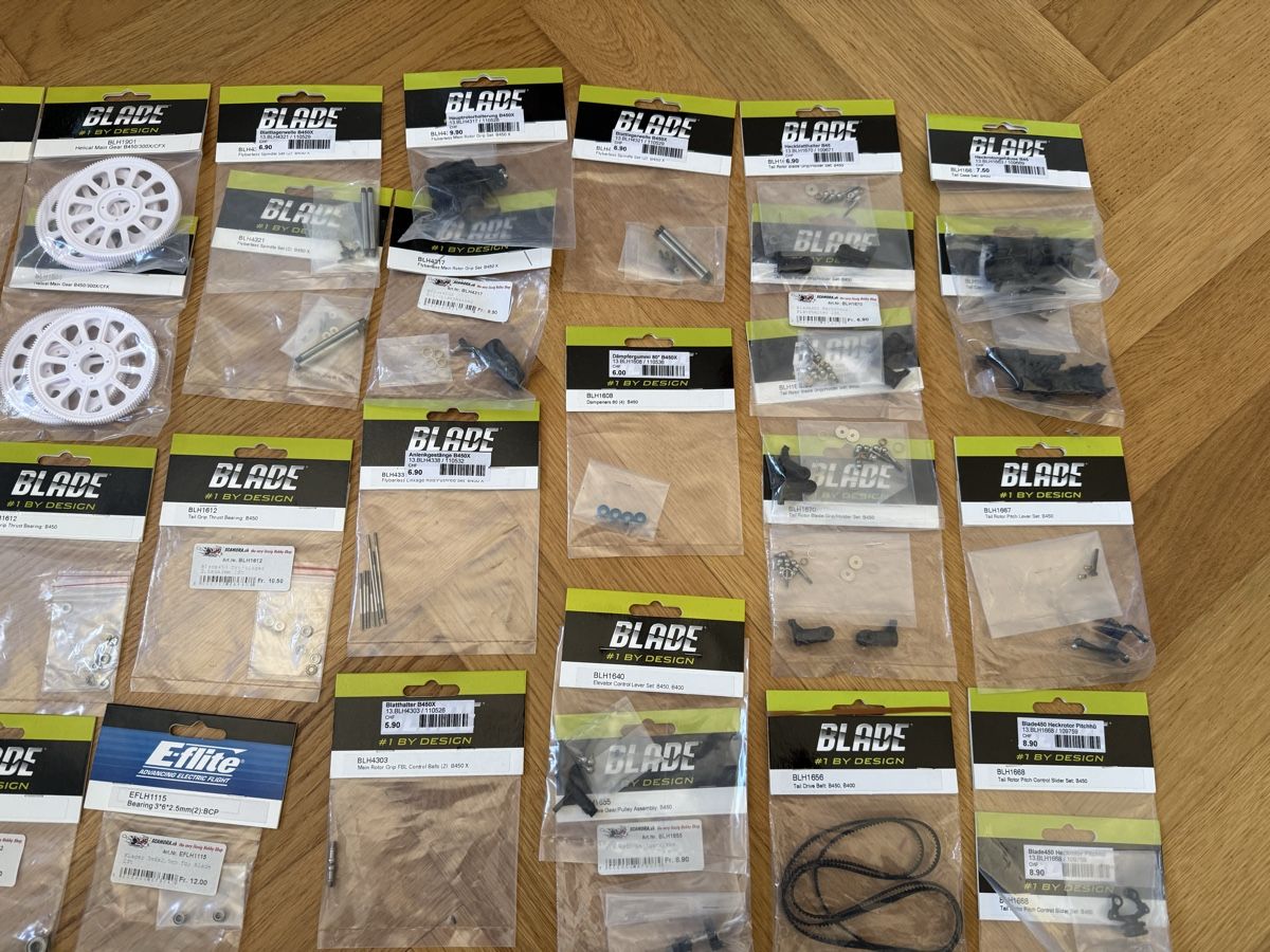 Blade Modellismo RC: Blade 450X Ersatzteile – Nuovo (secondo la descrizione) da Luzern venduto da Blade26 2