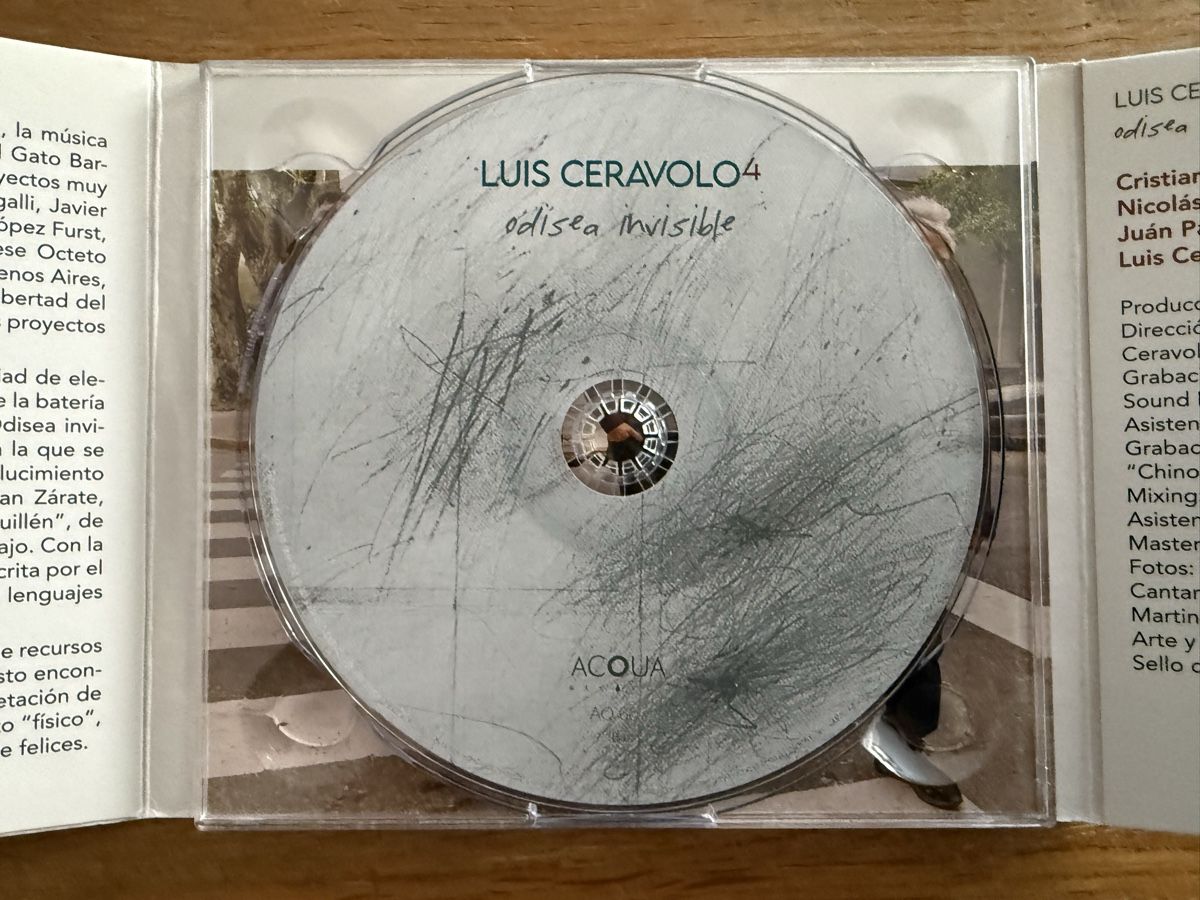 CDs: CD Luis Ceravolo 4 Odisea Invisible  – Gebraucht aus Goldach von Messerguru 4