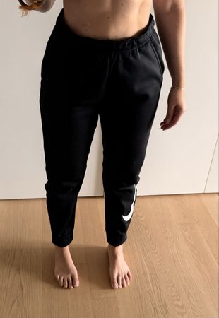 Nike Dri-Fit Trainingshose schwarz Trainer M Jogginghose 