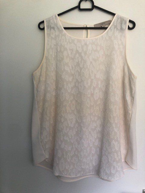 Top: Damentop creme, Gr. M, neu, Marke Loft – Nuovo (secondo la descrizione) da Benglen venduto da Mohnblume66 1