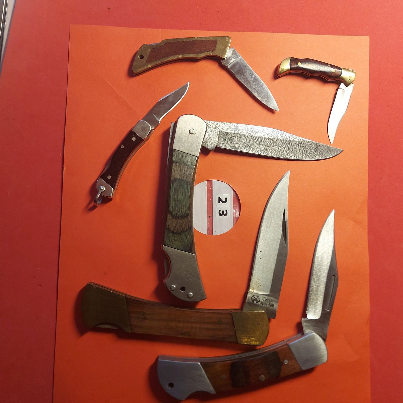 Coltelli tascabile: 6 Klappmesser Nr.23 – Nuovo (secondo la descrizione) da Opfikon venduto da Seevogt47 1