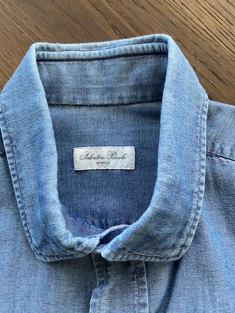 Camicie: Herren Jeans-Hemd, Kragengr. 40 – Usato da Birmensdorf ZH venduto da Sacama888 1