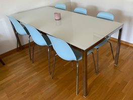 Esstisch Glas (180cm x 85cm)