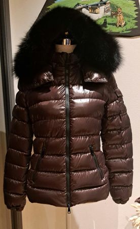 Doudoune Moncler marron taille 1 neuve