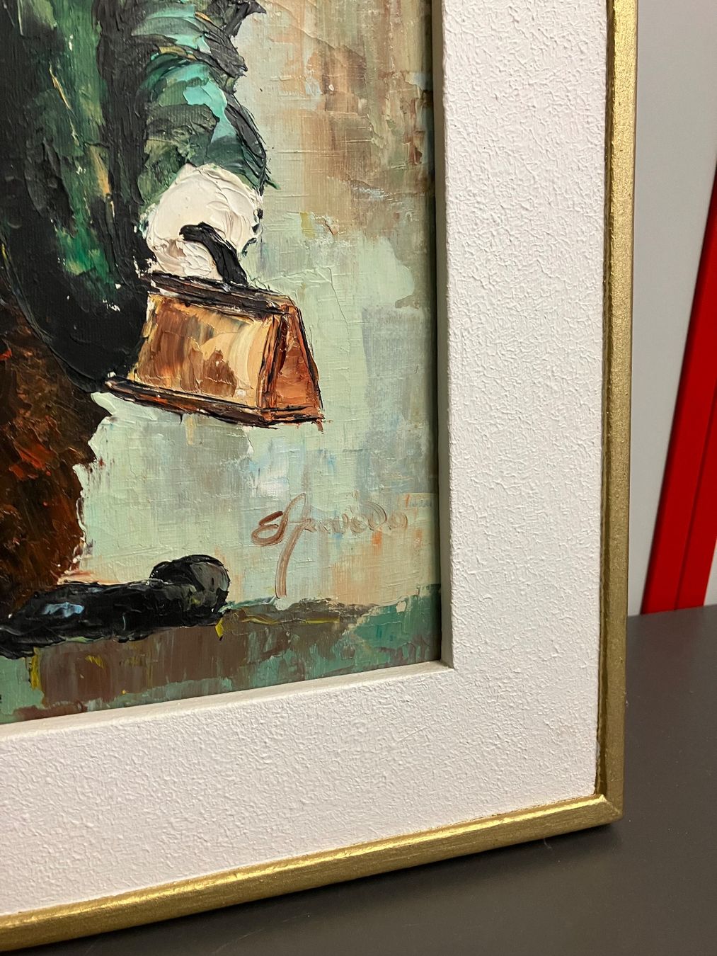 Dipinti: Ölgemälde Clown Bild – Usato da Aarburg venduto da Wendepunkt_Fundgrube 2