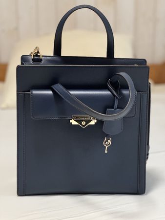 Handtasche Michael Kors dunkelblau in gutem Zustand