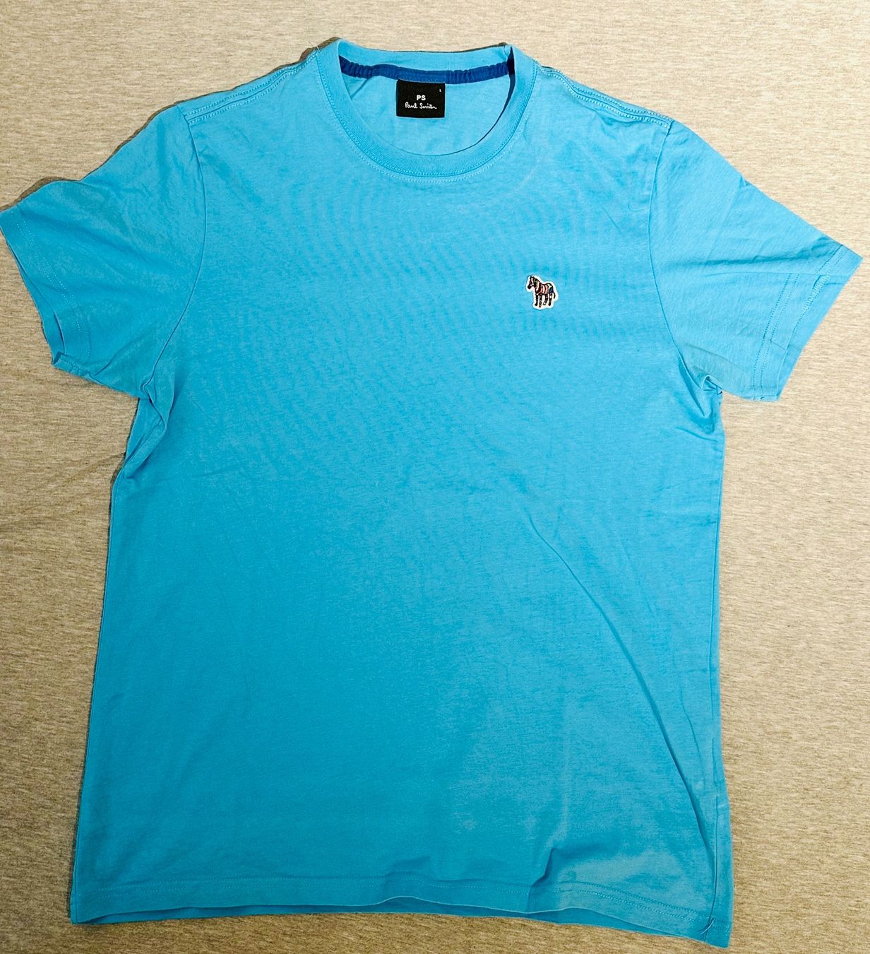 Paul Smith T-shirt: T-Shirt Paul Smith L Blau – Usato da Langendorf venduto da Stadtkind