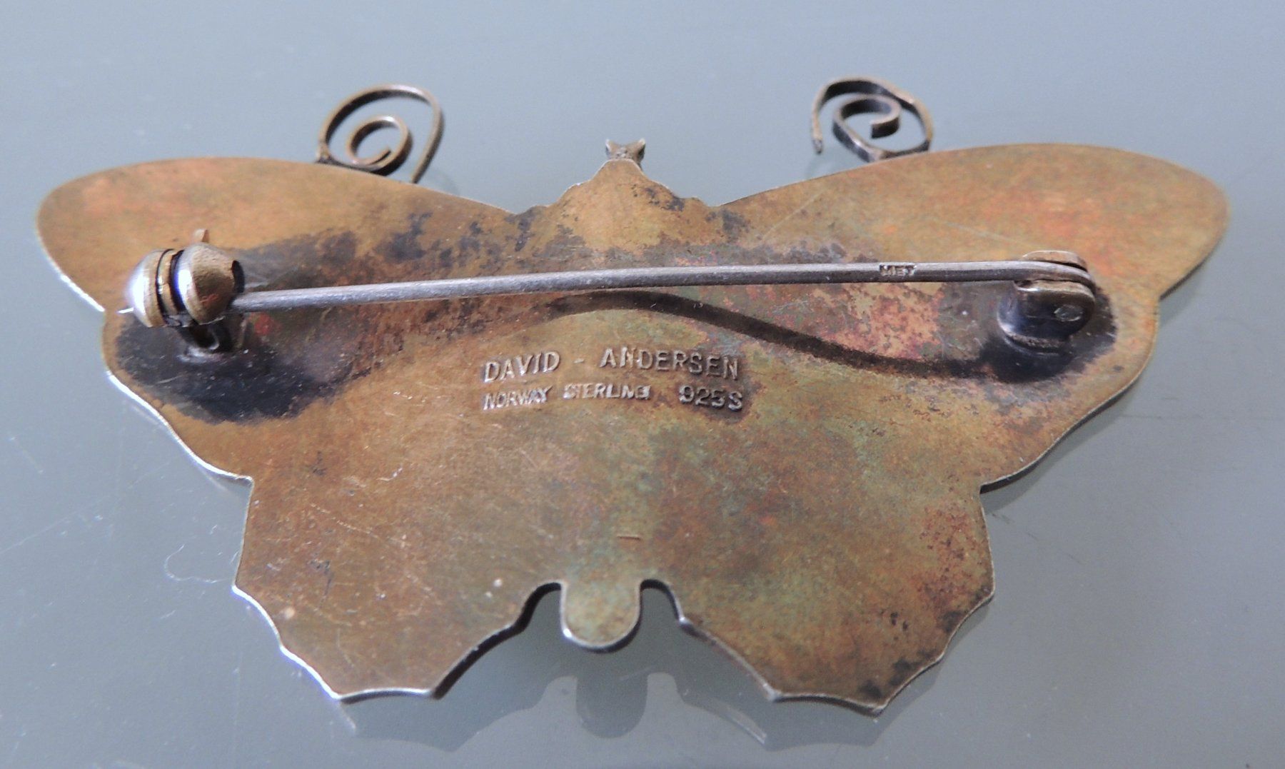 Spille & Fermagli: DAVID ANDERSEN Norway Silber 925 Brosche – Usato da Waldenburg venduto da schaller707 3
