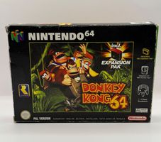 Donkey Kong 64 -ink. expansion pak - Nintendo 64 - OVP - CIB