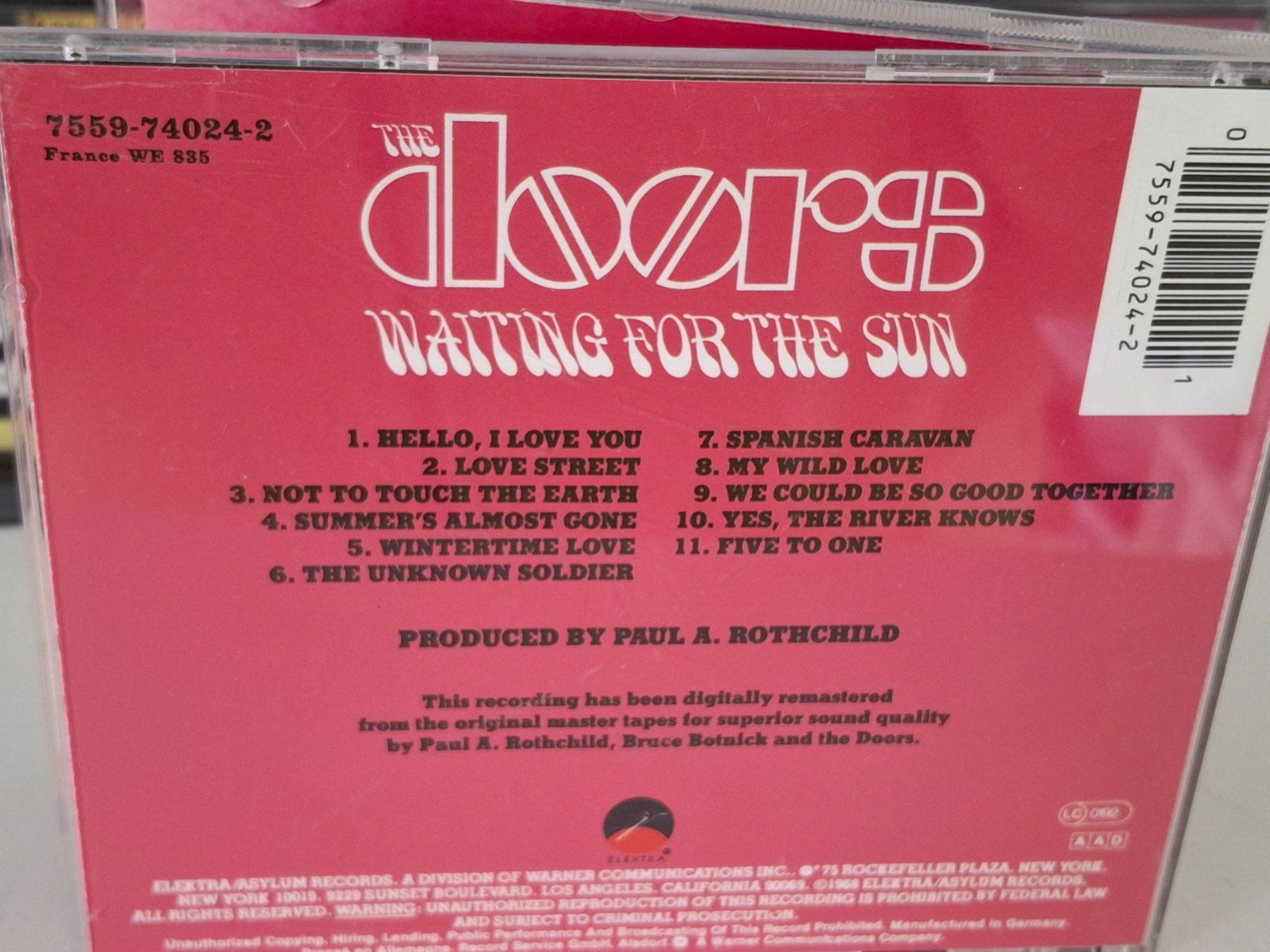CD: CD The Doors - Waiting for the Sun – Usato da Aarberg venduto da Jackup1 1