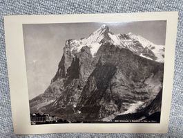 10 Fotografien Schweizer Berge antik um 1900 Originale