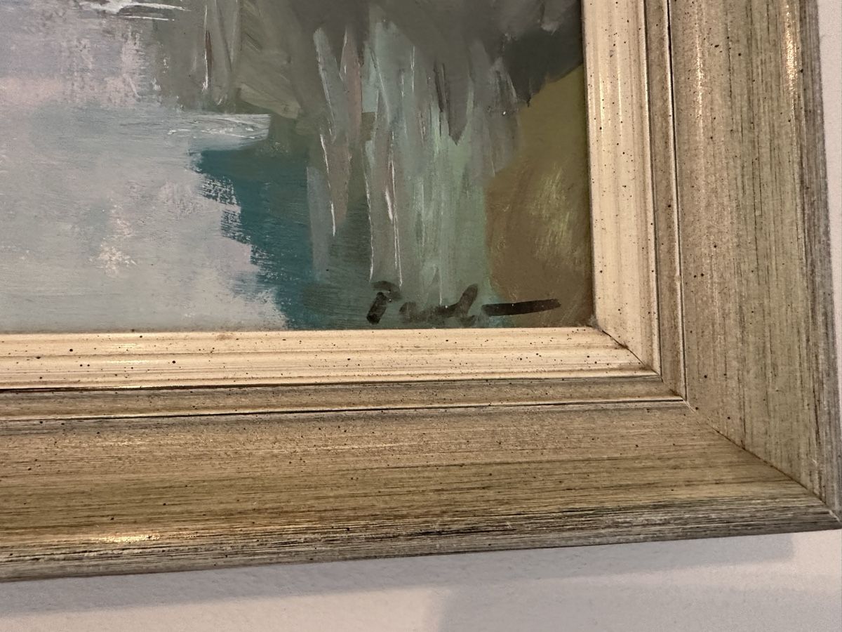 Tableaux: Gemälde Landschaft von Paolo  – D'occasion à Tüscherz-Alfermée par Pluriel2 2