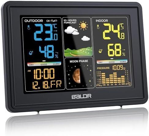 Altro per la casa: Wetterstation Funk Aussensensor Digital Farbdisplay Innen – Nuovo e nell'imballaggio originale da Hundwil venduto da pac_6jh8 1