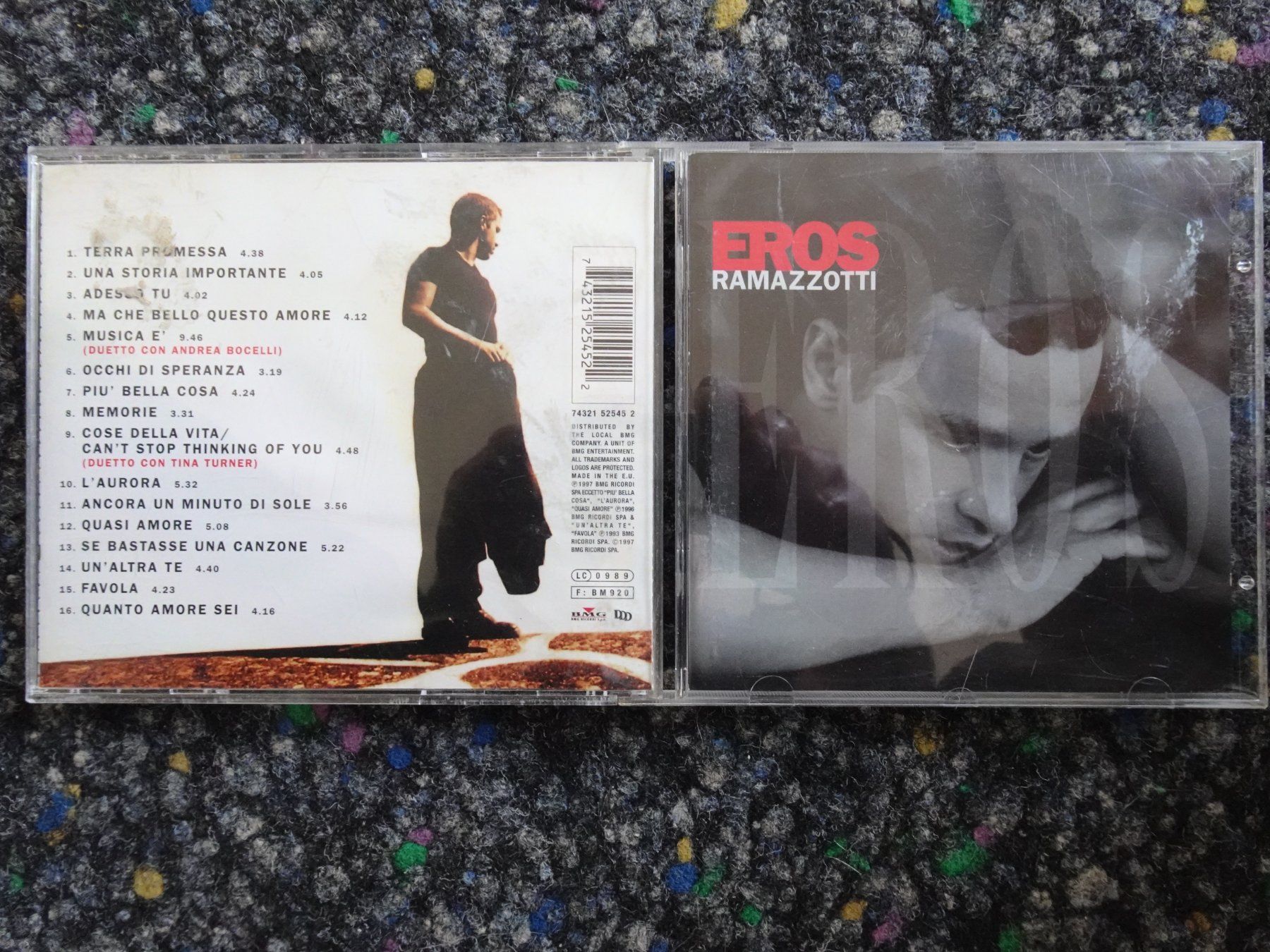 CD: CD : Eros Ramazotti – Usato da Lotzwil venduto da Kiddis