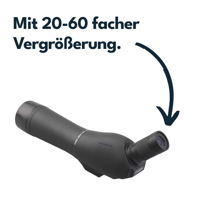 Schweizer Armee Stichwaffen: Vector Optics SCSS-01 Forester Liberty 20-60x60 Spektiv – Neu und originalverpackt aus Emmen von Pat-LU 1
