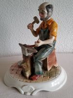 Porzellan Figur Schmied 25 cm